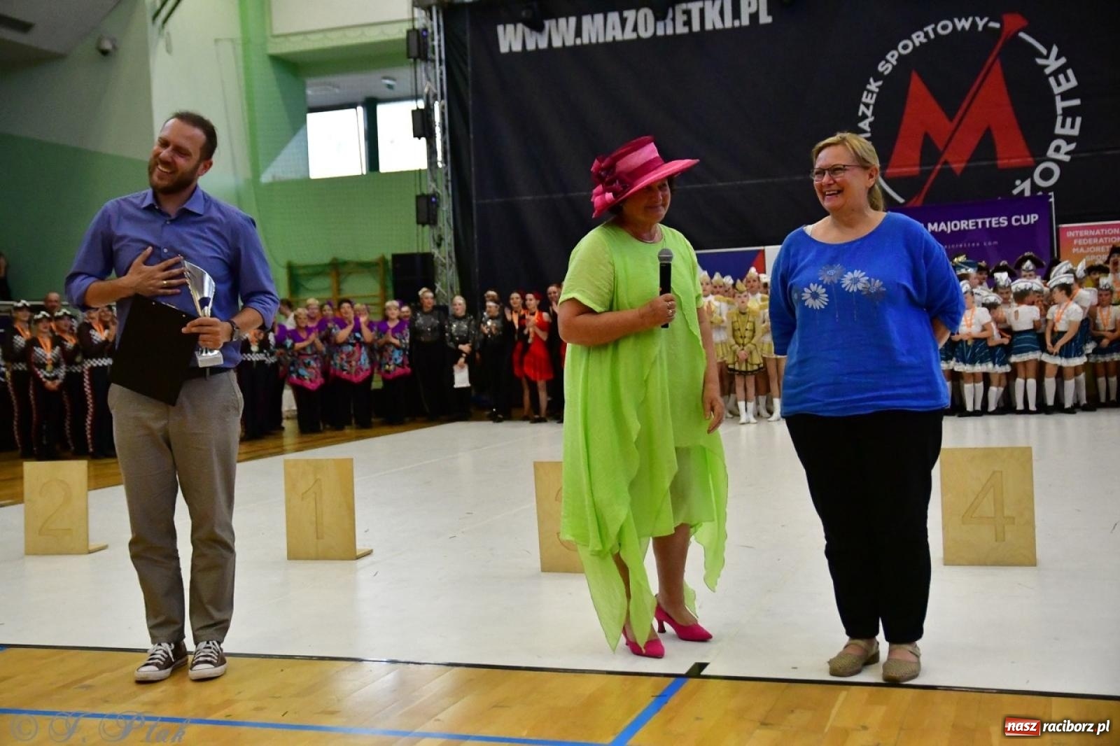 Zdjęcie w galerii na portalu naszraciborz.pl: Trzydniowe święto mażoretek w Raciborzu wiadomości z regionu