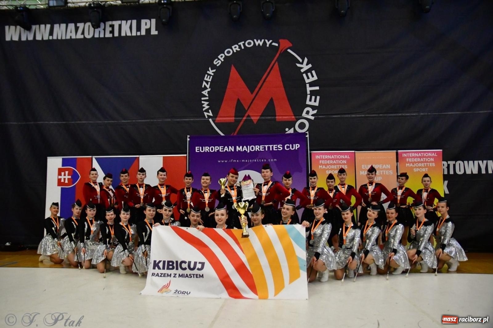 Zdjęcie w galerii na portalu naszraciborz.pl: Trzydniowe święto mażoretek w Raciborzu wiadomości z regionu