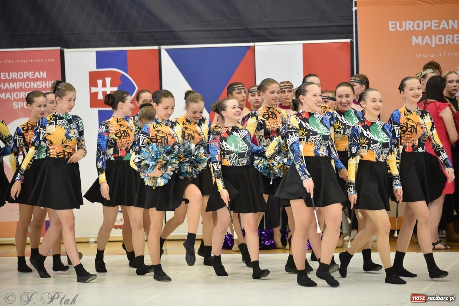 Zdjęcie w galerii na portalu naszraciborz.pl: Trzydniowe święto mażoretek w Raciborzu wiadomości z regionu