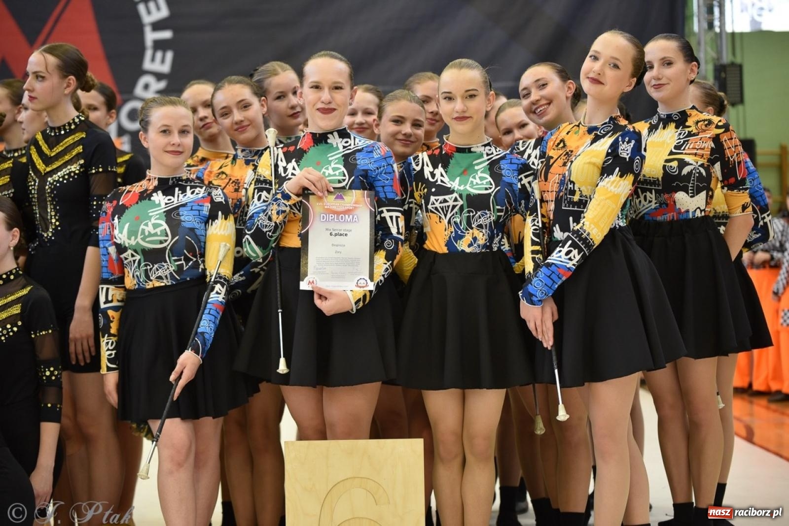 Zdjęcie w galerii na portalu naszraciborz.pl: Trzydniowe święto mażoretek w Raciborzu wiadomości z regionu