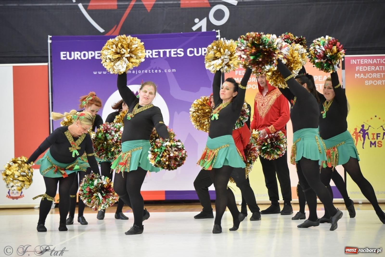 Zdjęcie w galerii na portalu naszraciborz.pl: Trzydniowe święto mażoretek w Raciborzu wiadomości z regionu