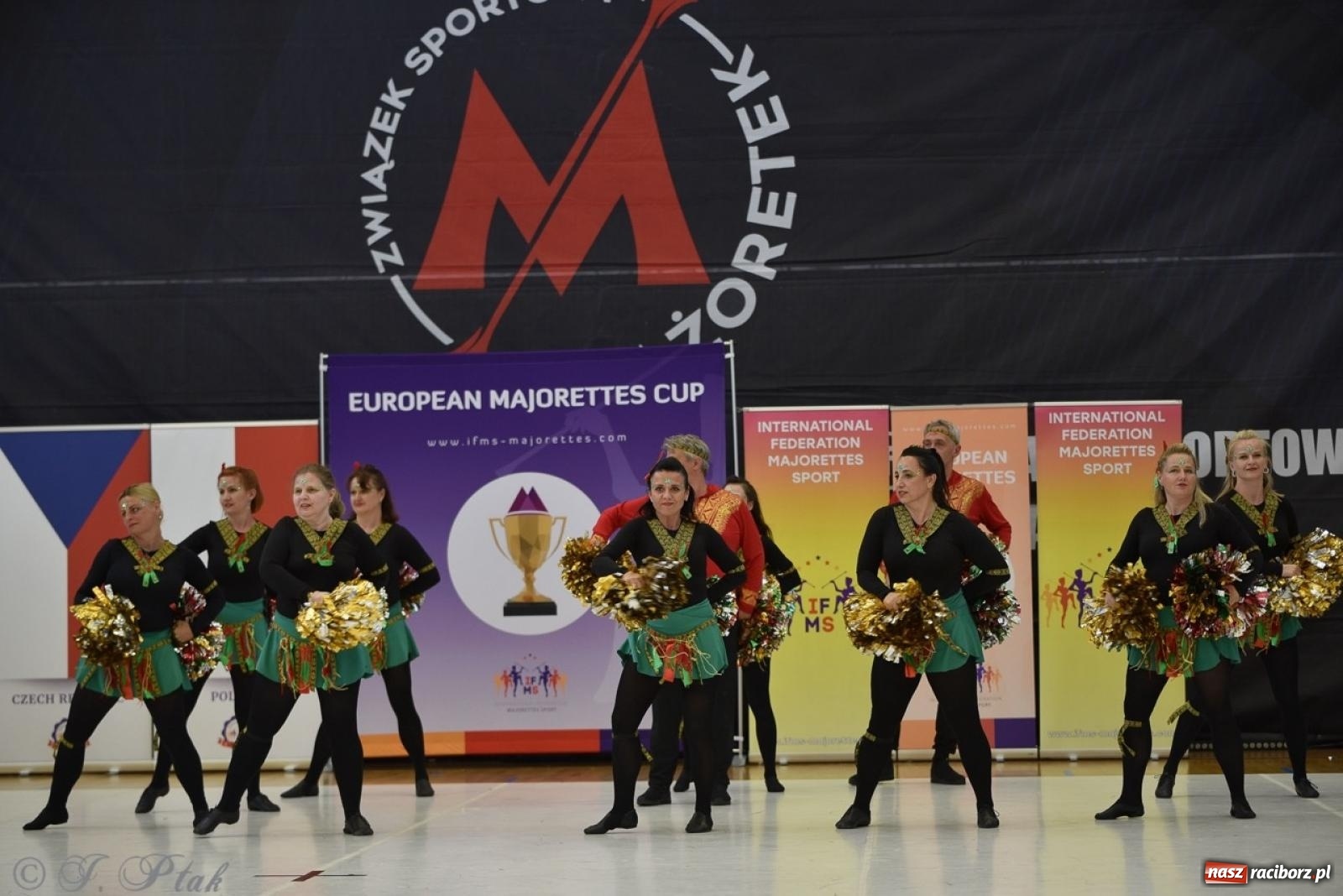 Zdjęcie w galerii na portalu naszraciborz.pl: Trzydniowe święto mażoretek w Raciborzu wiadomości z regionu