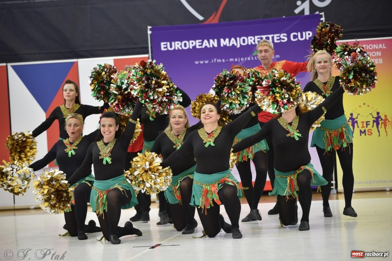 Zdjęcie w galerii na portalu naszraciborz.pl: Trzydniowe święto mażoretek w Raciborzu wiadomości z regionu