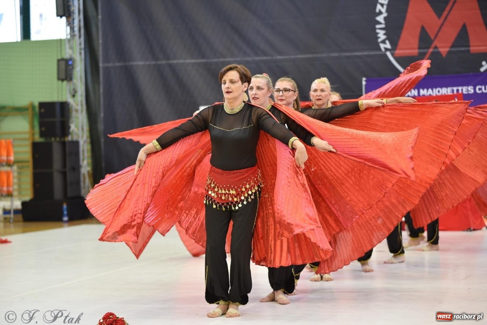 Zdjęcie w galerii na portalu naszraciborz.pl: Trzydniowe święto mażoretek w Raciborzu wiadomości z regionu
