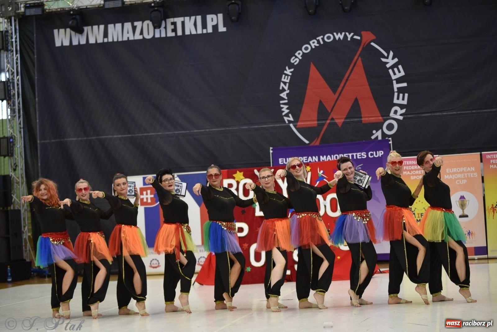 Zdjęcie w galerii na portalu naszraciborz.pl: Trzydniowe święto mażoretek w Raciborzu wiadomości z regionu