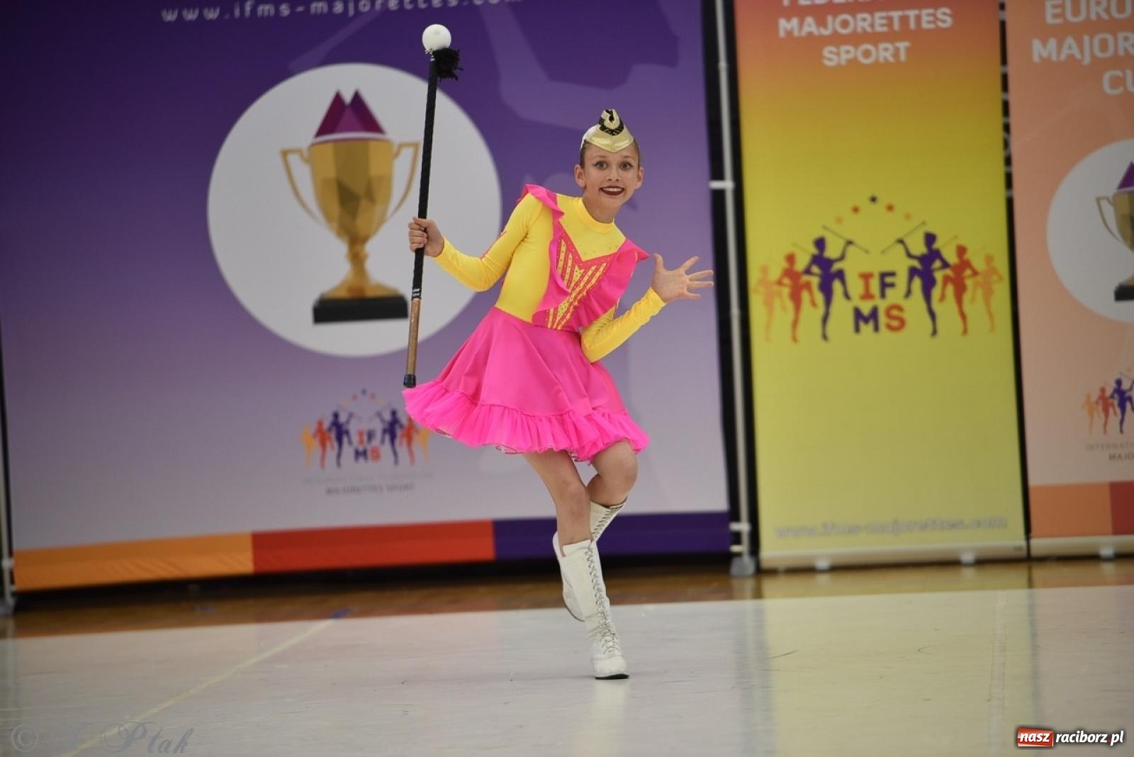 Zdjęcie w galerii na portalu naszraciborz.pl: Trzydniowe święto mażoretek w Raciborzu wiadomości z regionu