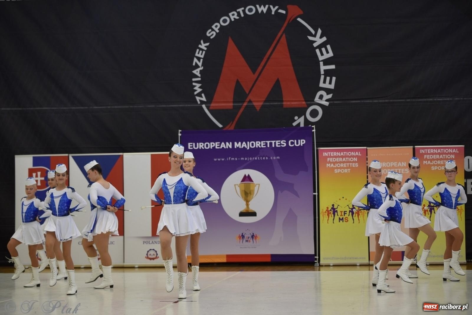 Zdjęcie w galerii na portalu naszraciborz.pl: Trzydniowe święto mażoretek w Raciborzu wiadomości z regionu
