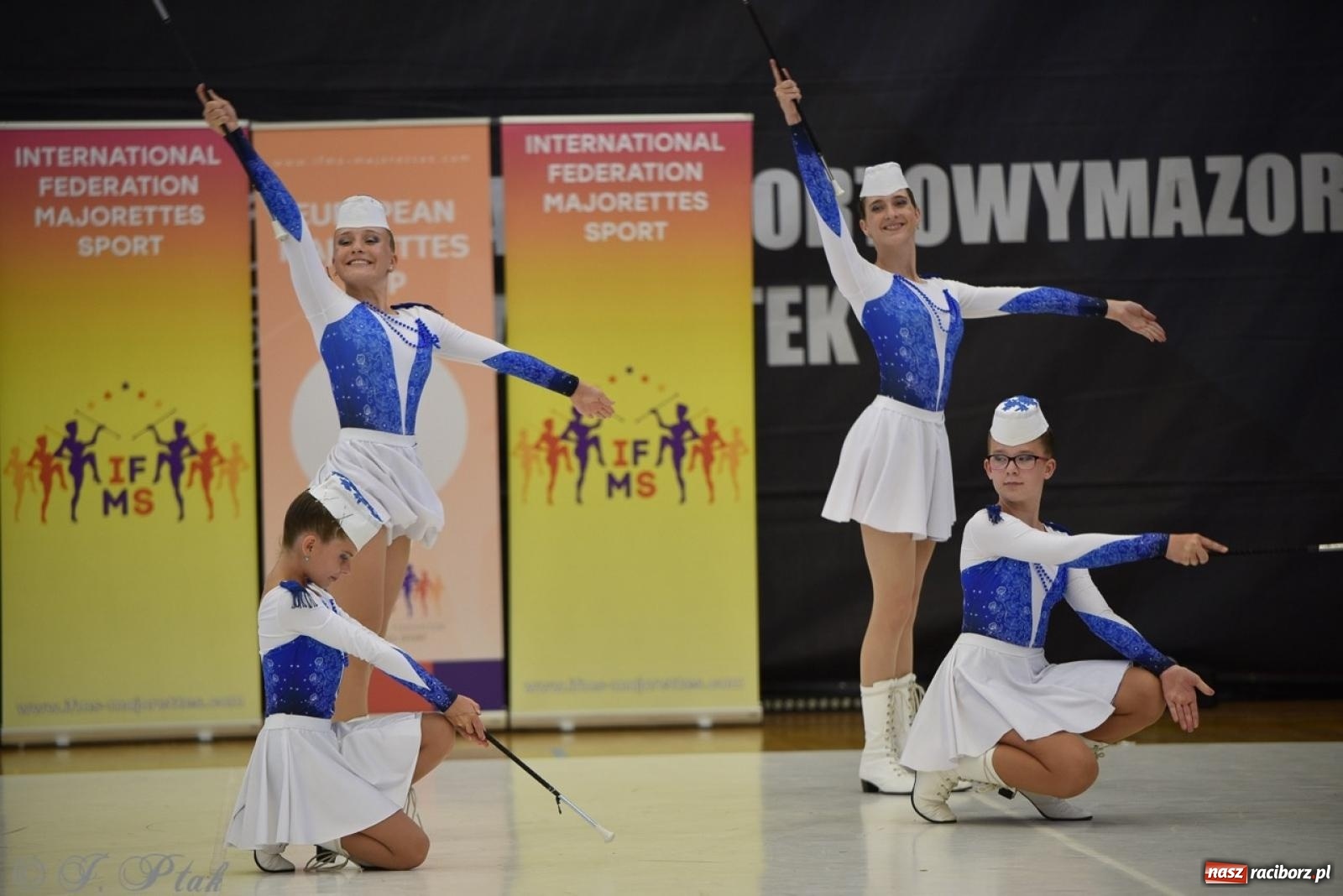 Zdjęcie w galerii na portalu naszraciborz.pl: Trzydniowe święto mażoretek w Raciborzu wiadomości z regionu