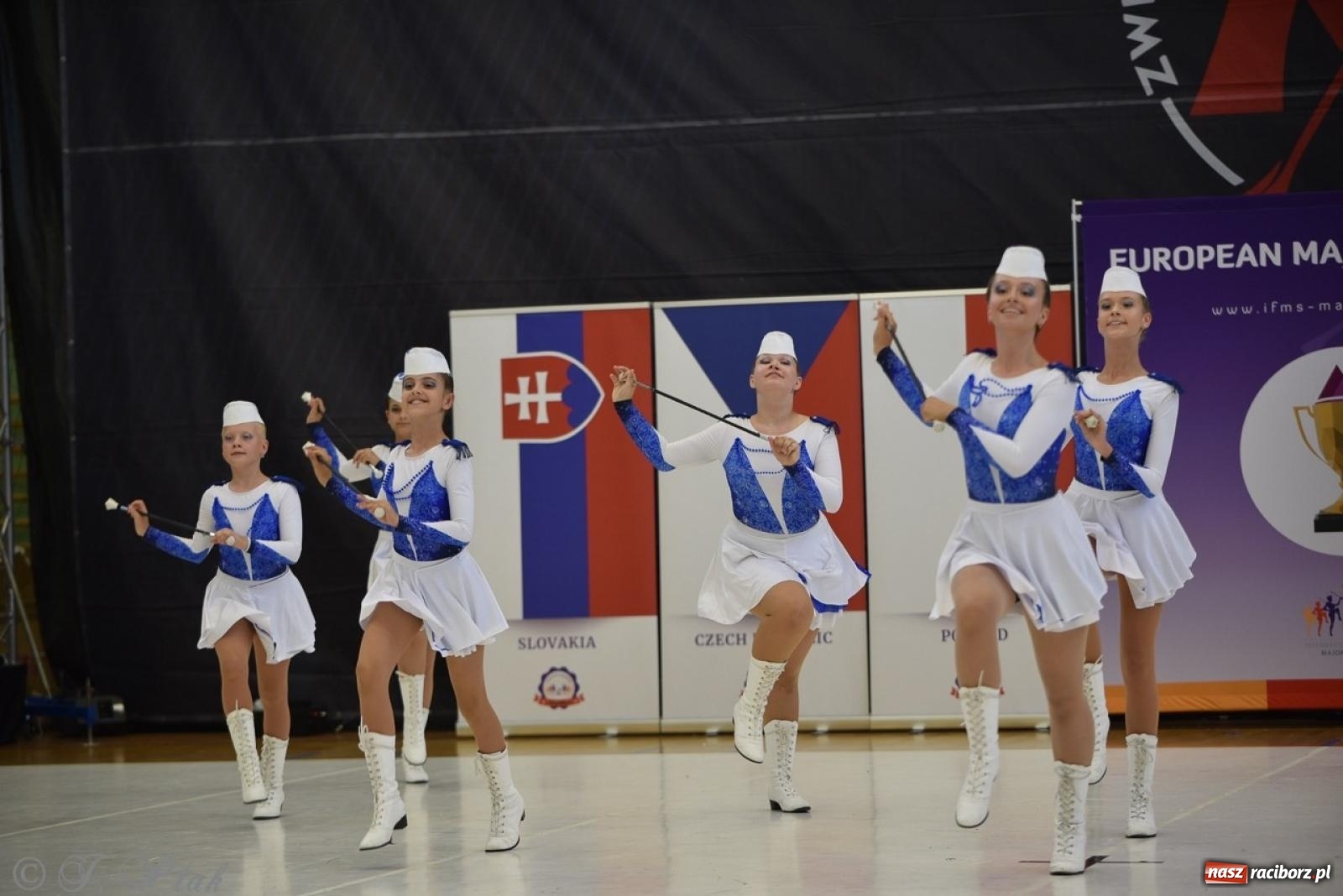 Zdjęcie w galerii na portalu naszraciborz.pl: Trzydniowe święto mażoretek w Raciborzu wiadomości z regionu