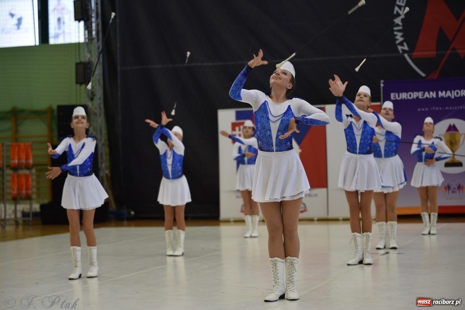 Zdjęcie w galerii na portalu naszraciborz.pl: Trzydniowe święto mażoretek w Raciborzu wiadomości z regionu