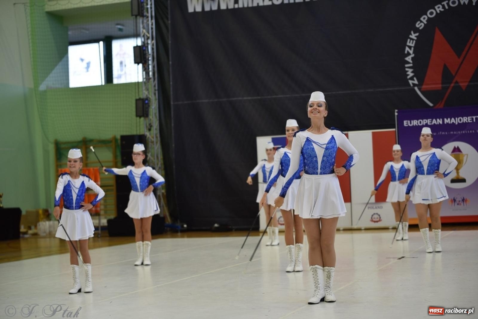 Zdjęcie w galerii na portalu naszraciborz.pl: Trzydniowe święto mażoretek w Raciborzu wiadomości z regionu