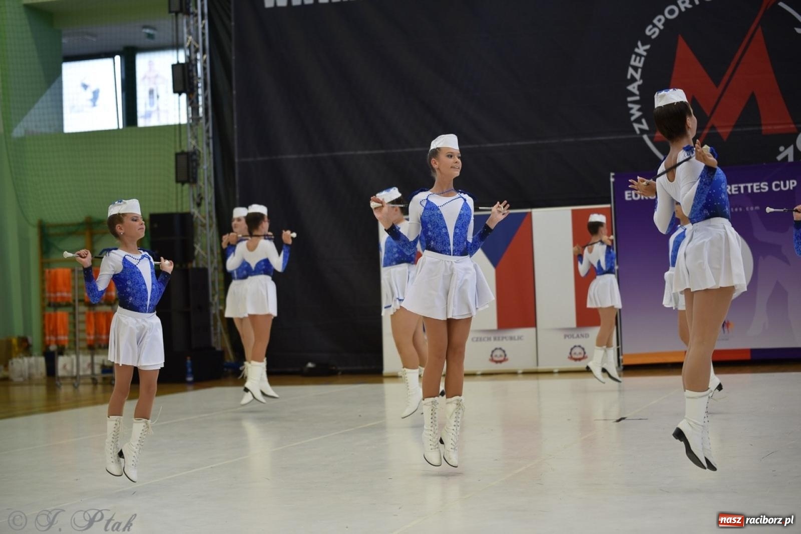 Zdjęcie w galerii na portalu naszraciborz.pl: Trzydniowe święto mażoretek w Raciborzu wiadomości z regionu