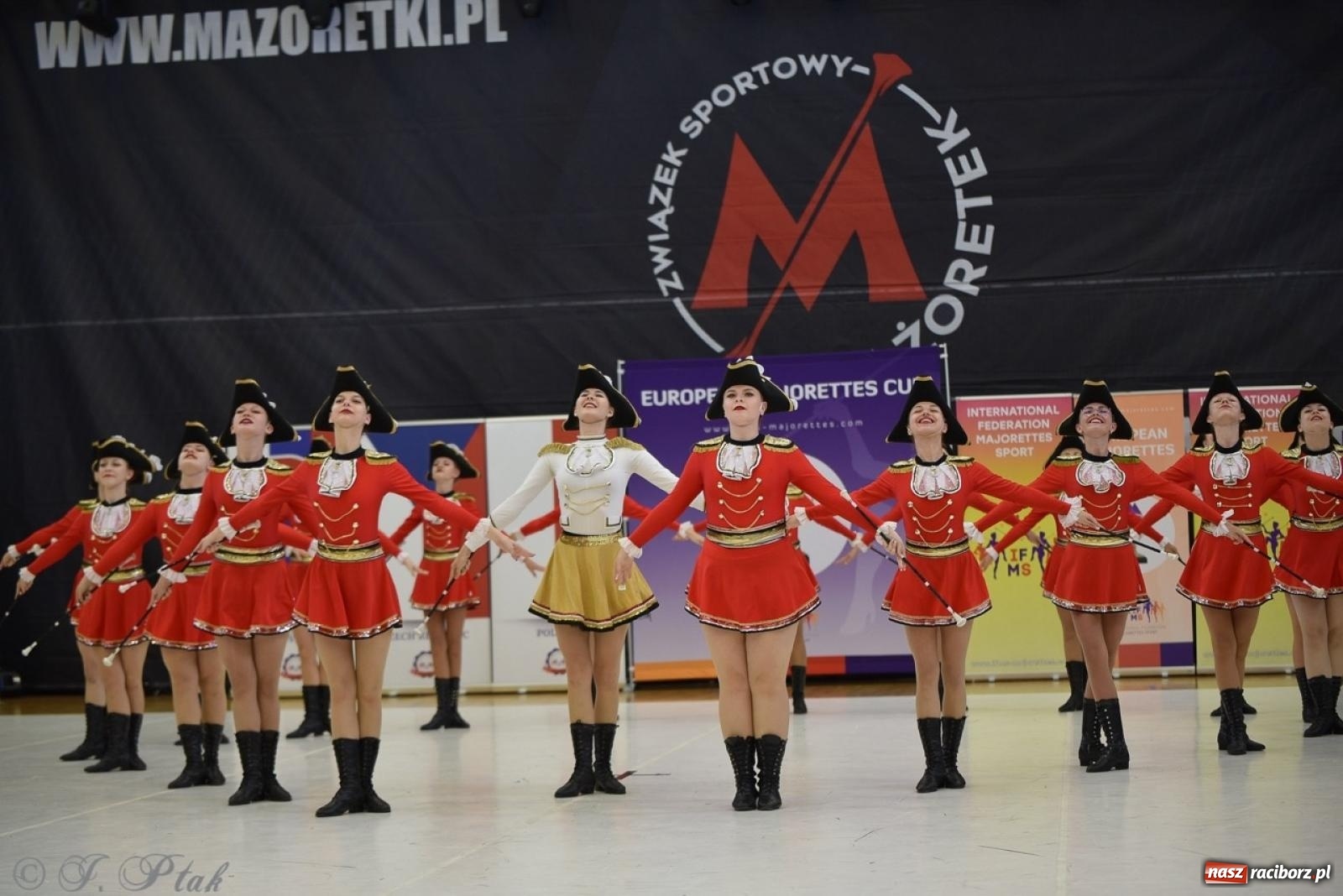 Zdjęcie w galerii na portalu naszraciborz.pl: Trzydniowe święto mażoretek w Raciborzu wiadomości z regionu
