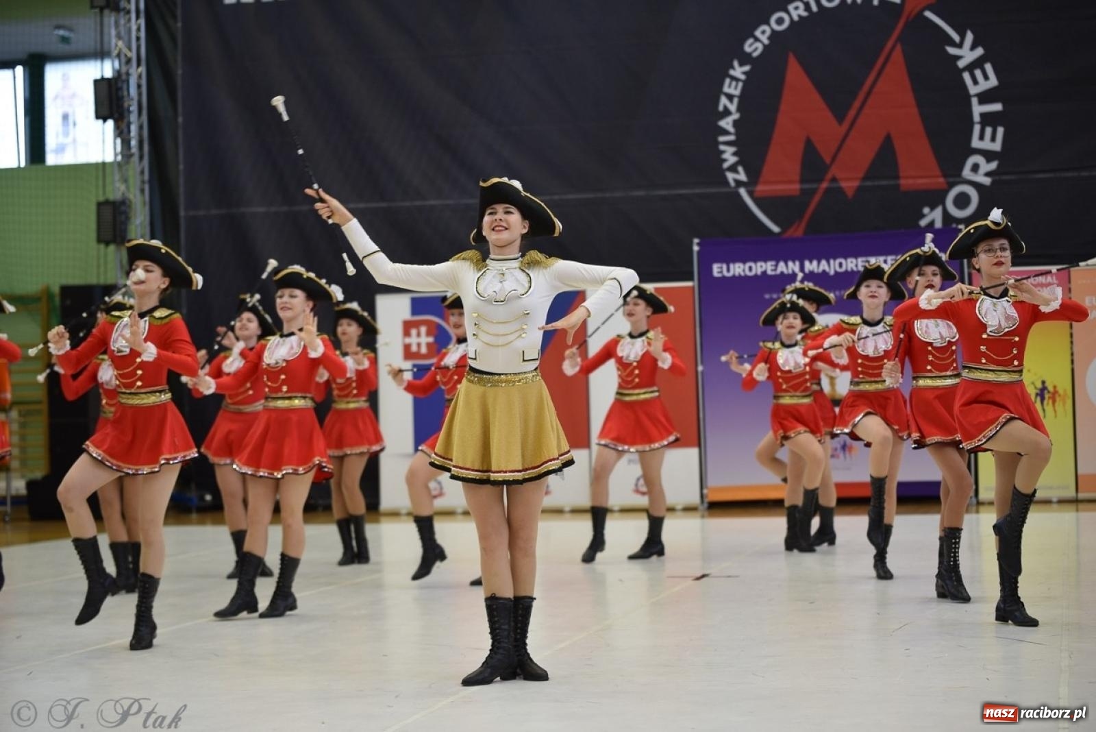 Zdjęcie w galerii na portalu naszraciborz.pl: Trzydniowe święto mażoretek w Raciborzu wiadomości z regionu