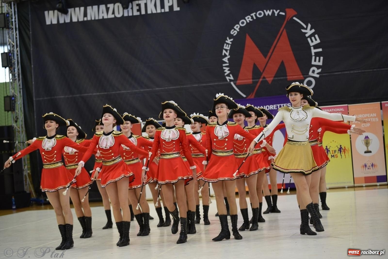 Zdjęcie w galerii na portalu naszraciborz.pl: Trzydniowe święto mażoretek w Raciborzu wiadomości z regionu