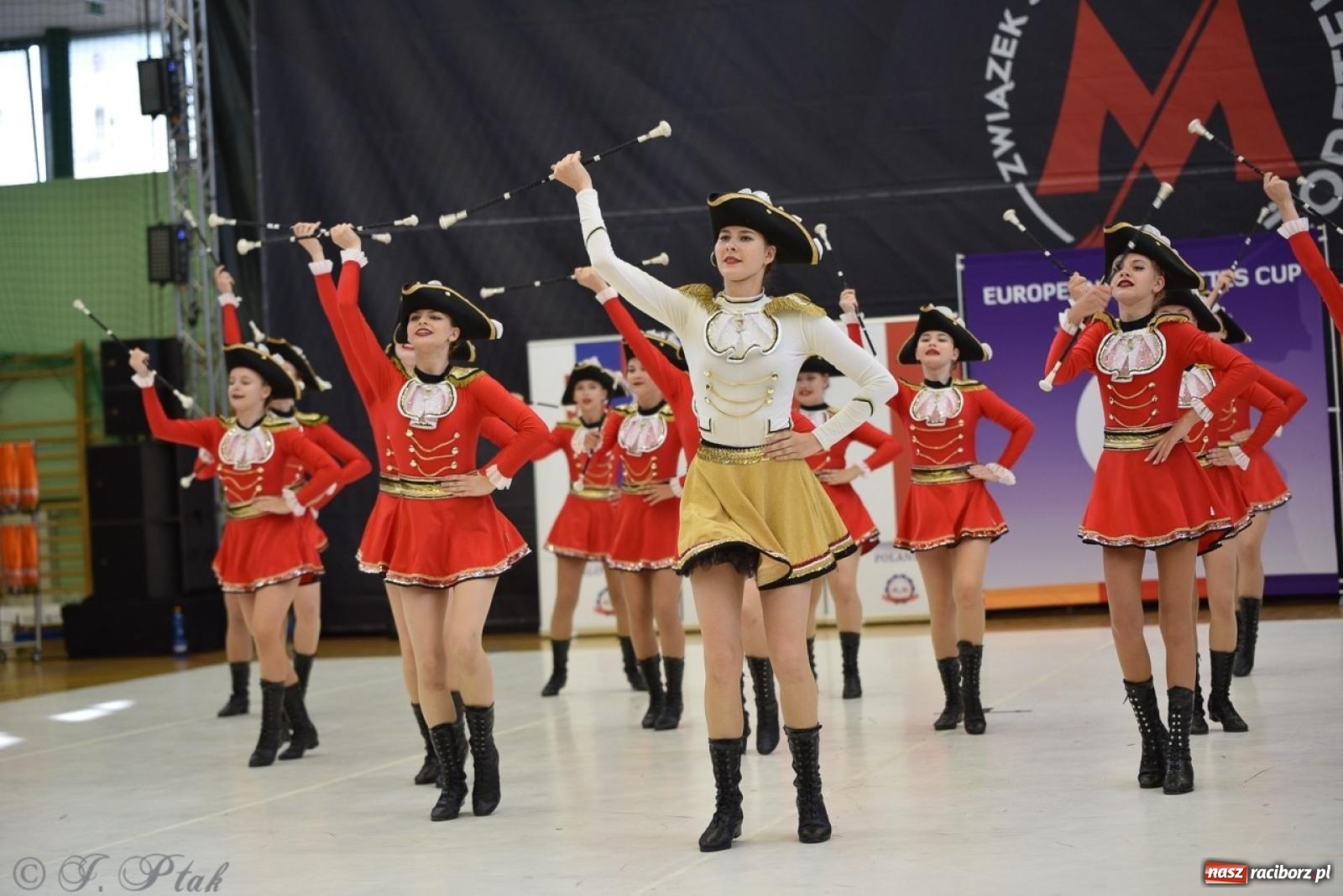 Zdjęcie w galerii na portalu naszraciborz.pl: Trzydniowe święto mażoretek w Raciborzu wiadomości z regionu