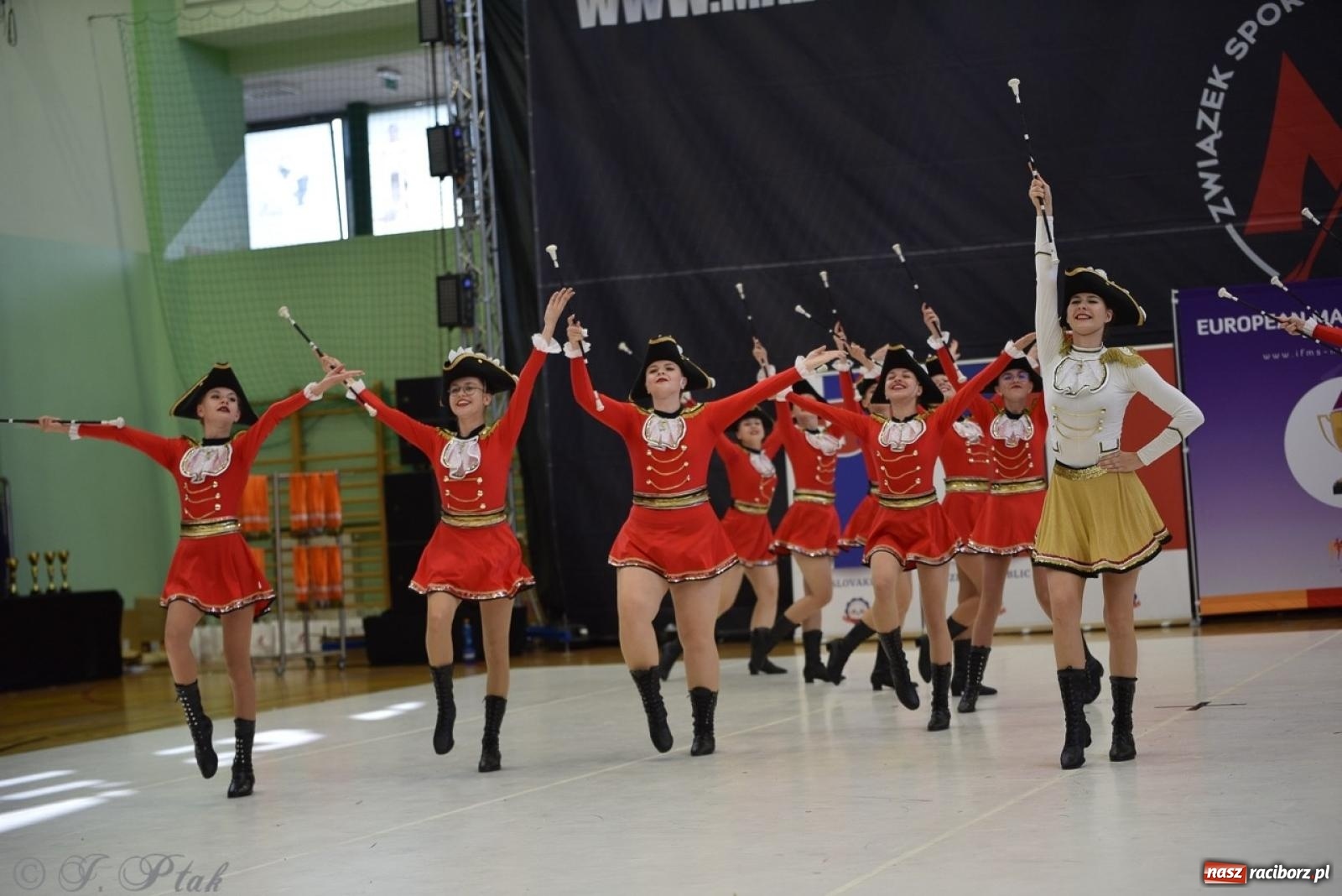 Zdjęcie w galerii na portalu naszraciborz.pl: Trzydniowe święto mażoretek w Raciborzu wiadomości z regionu