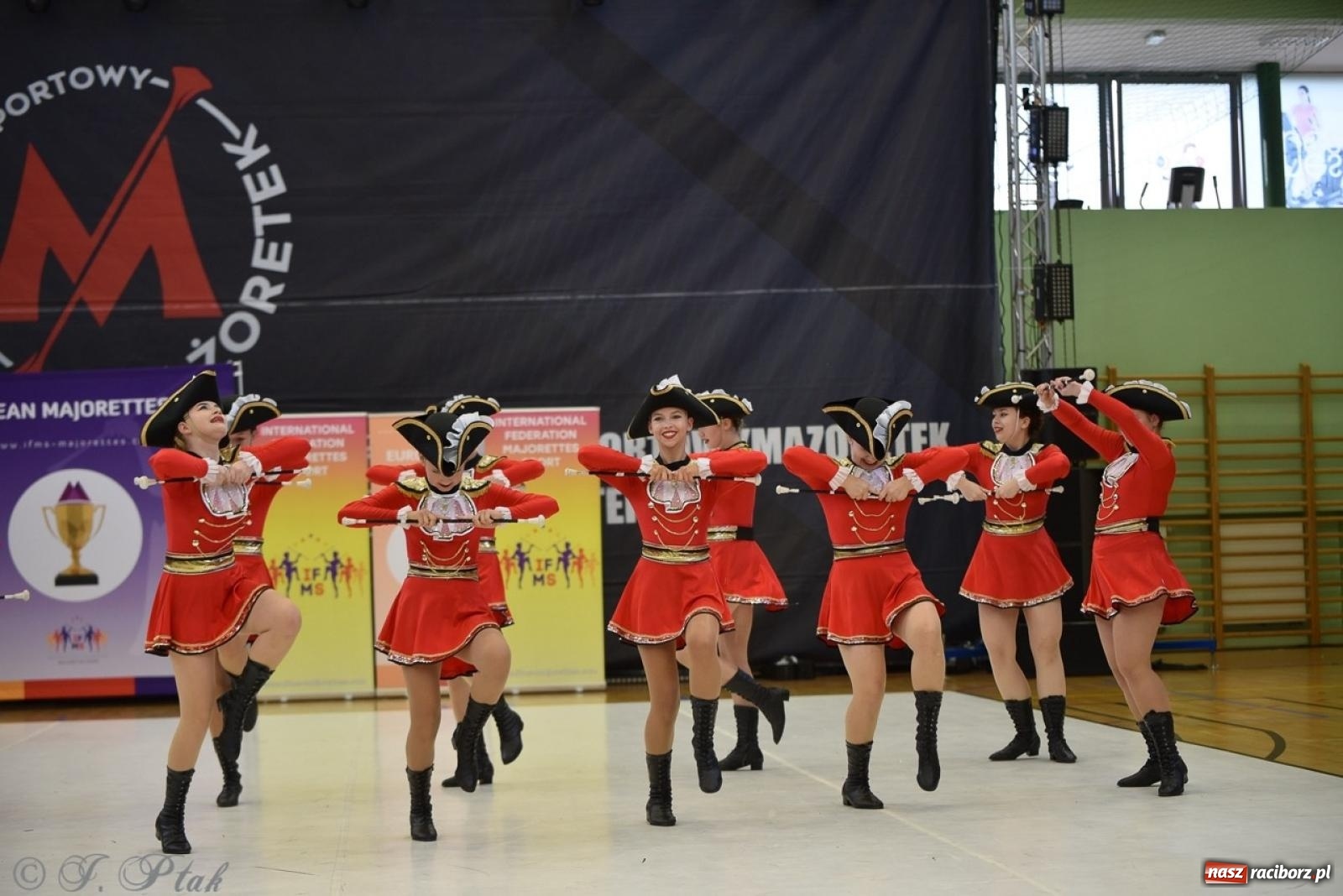Zdjęcie w galerii na portalu naszraciborz.pl: Trzydniowe święto mażoretek w Raciborzu wiadomości z regionu
