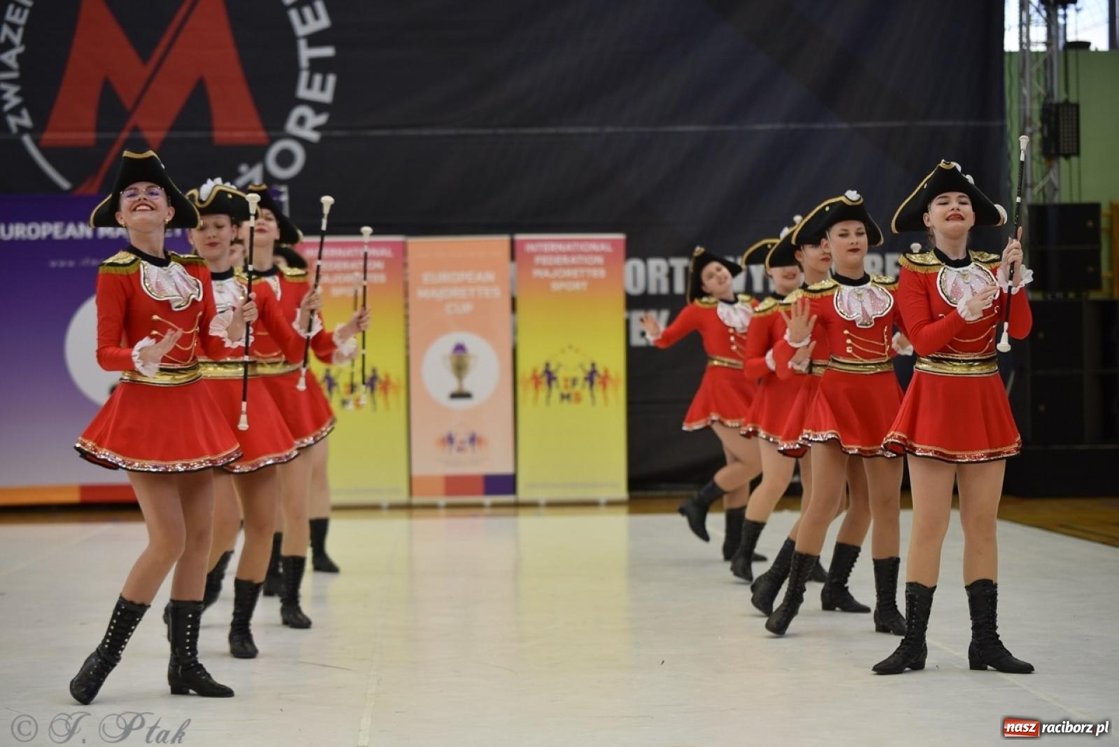 Zdjęcie w galerii na portalu naszraciborz.pl: Trzydniowe święto mażoretek w Raciborzu wiadomości z regionu