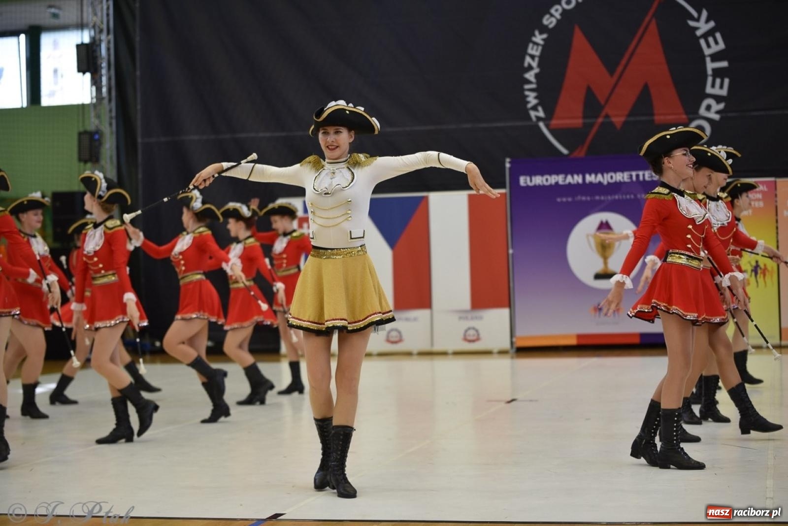 Zdjęcie w galerii na portalu naszraciborz.pl: Trzydniowe święto mażoretek w Raciborzu wiadomości z regionu