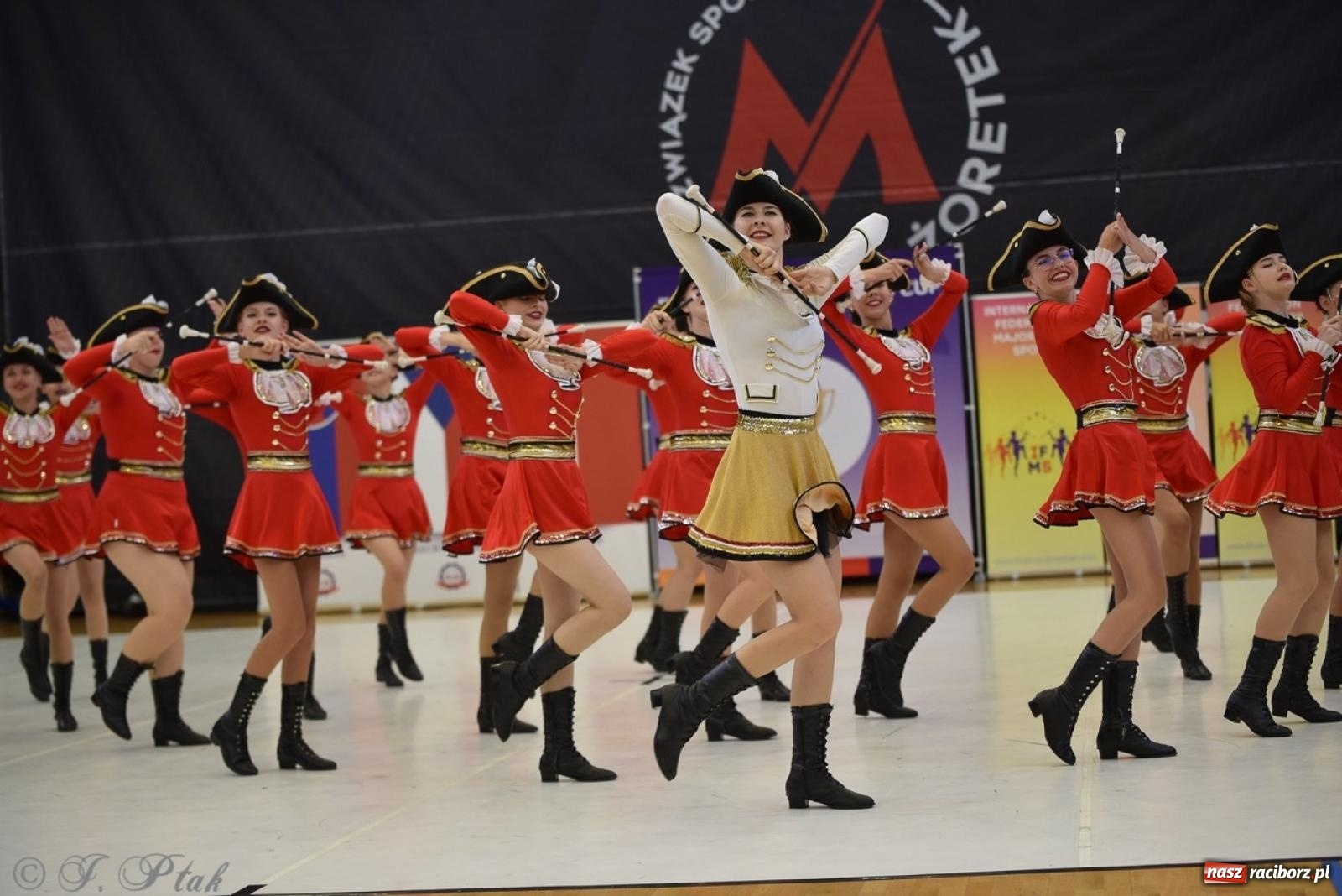 Zdjęcie w galerii na portalu naszraciborz.pl: Trzydniowe święto mażoretek w Raciborzu wiadomości z regionu