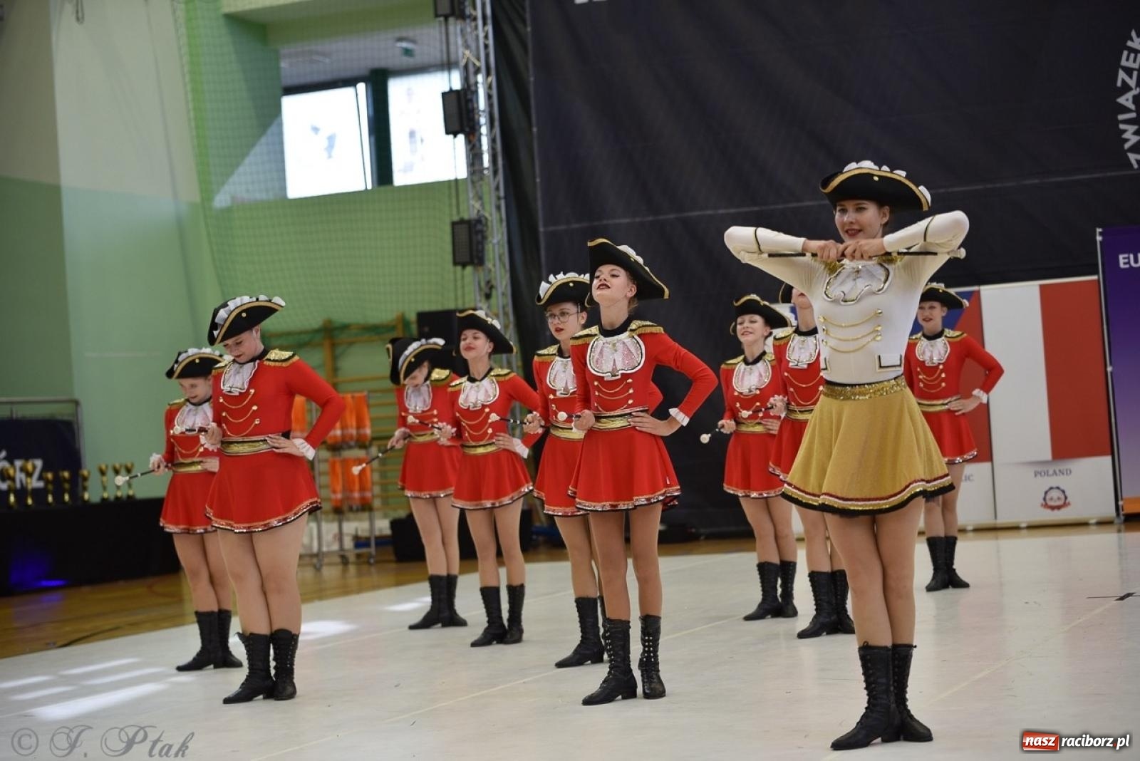 Zdjęcie w galerii na portalu naszraciborz.pl: Trzydniowe święto mażoretek w Raciborzu wiadomości z regionu