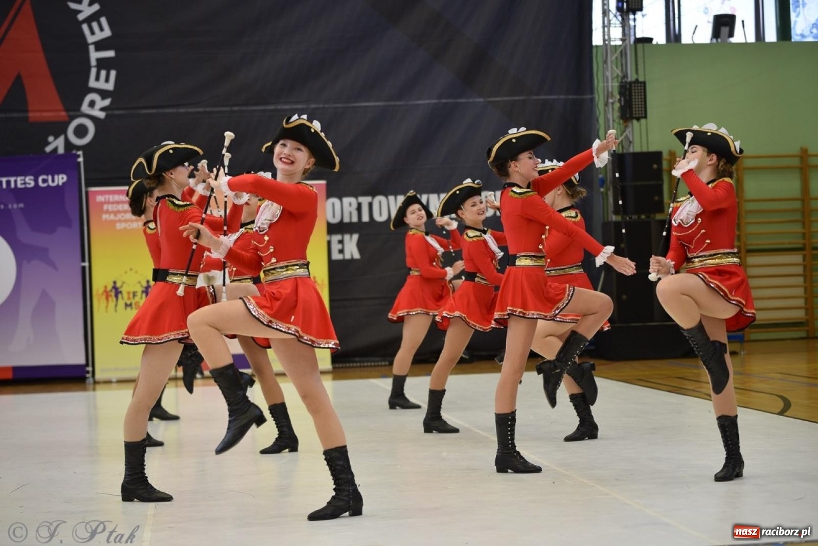 Zdjęcie w galerii na portalu naszraciborz.pl: Trzydniowe święto mażoretek w Raciborzu wiadomości z regionu