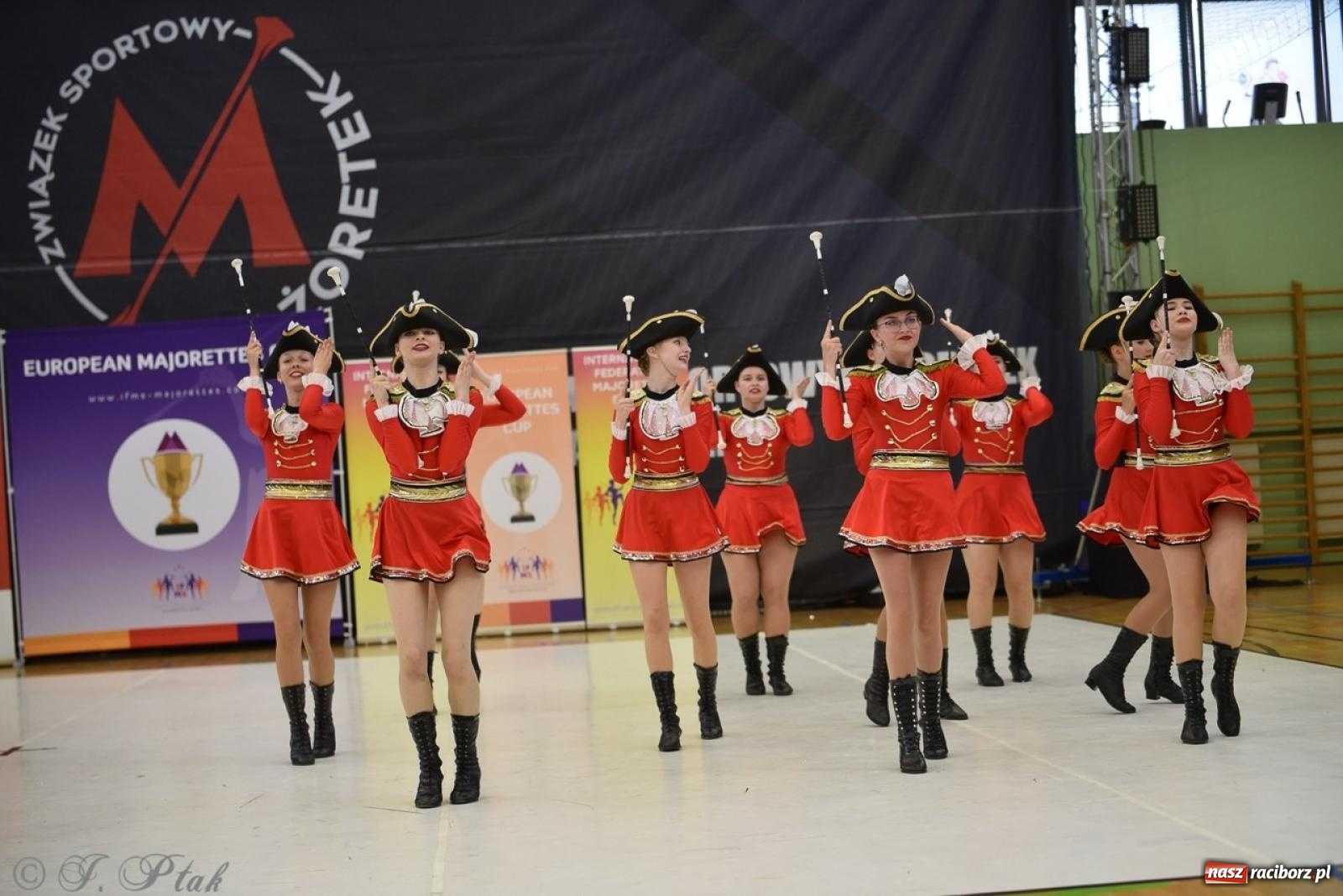 Zdjęcie w galerii na portalu naszraciborz.pl: Trzydniowe święto mażoretek w Raciborzu wiadomości z regionu