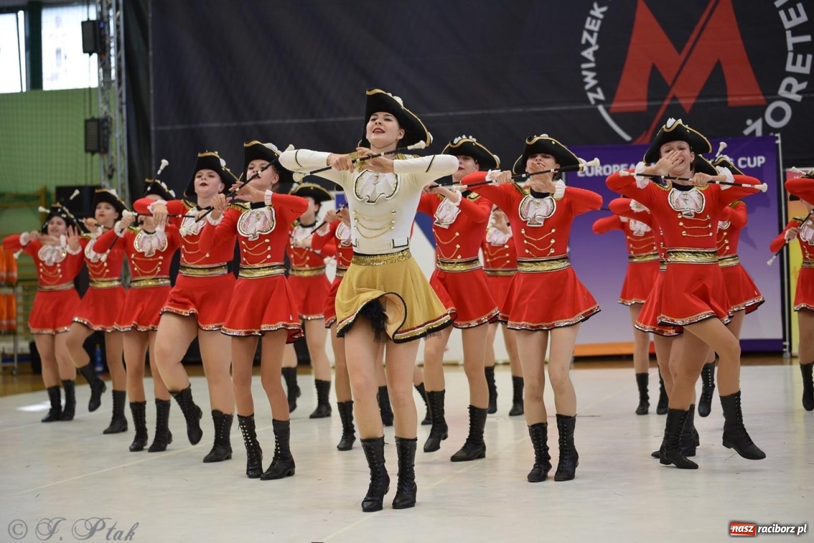 Zdjęcie w galerii na portalu naszraciborz.pl: Trzydniowe święto mażoretek w Raciborzu wiadomości z regionu