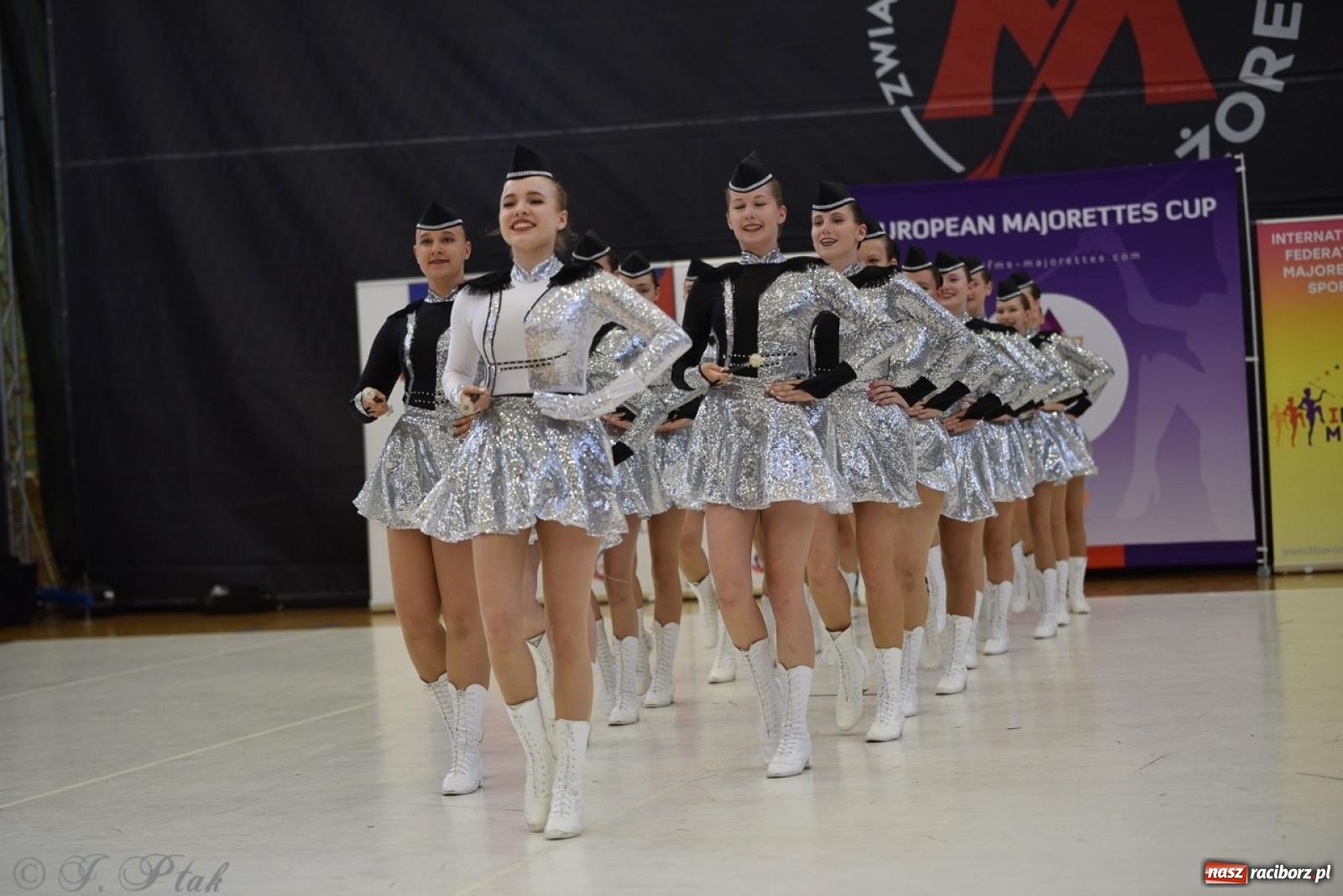 Zdjęcie w galerii na portalu naszraciborz.pl: Trzydniowe święto mażoretek w Raciborzu wiadomości z regionu
