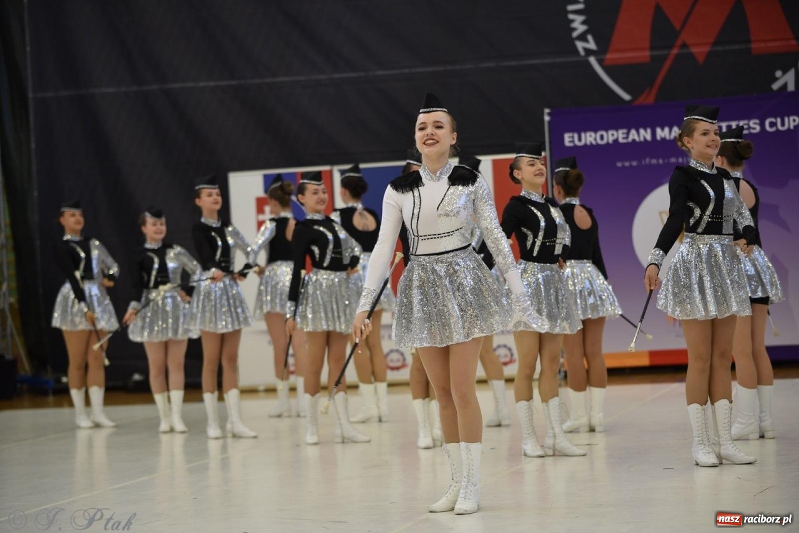 Zdjęcie w galerii na portalu naszraciborz.pl: Trzydniowe święto mażoretek w Raciborzu wiadomości z regionu