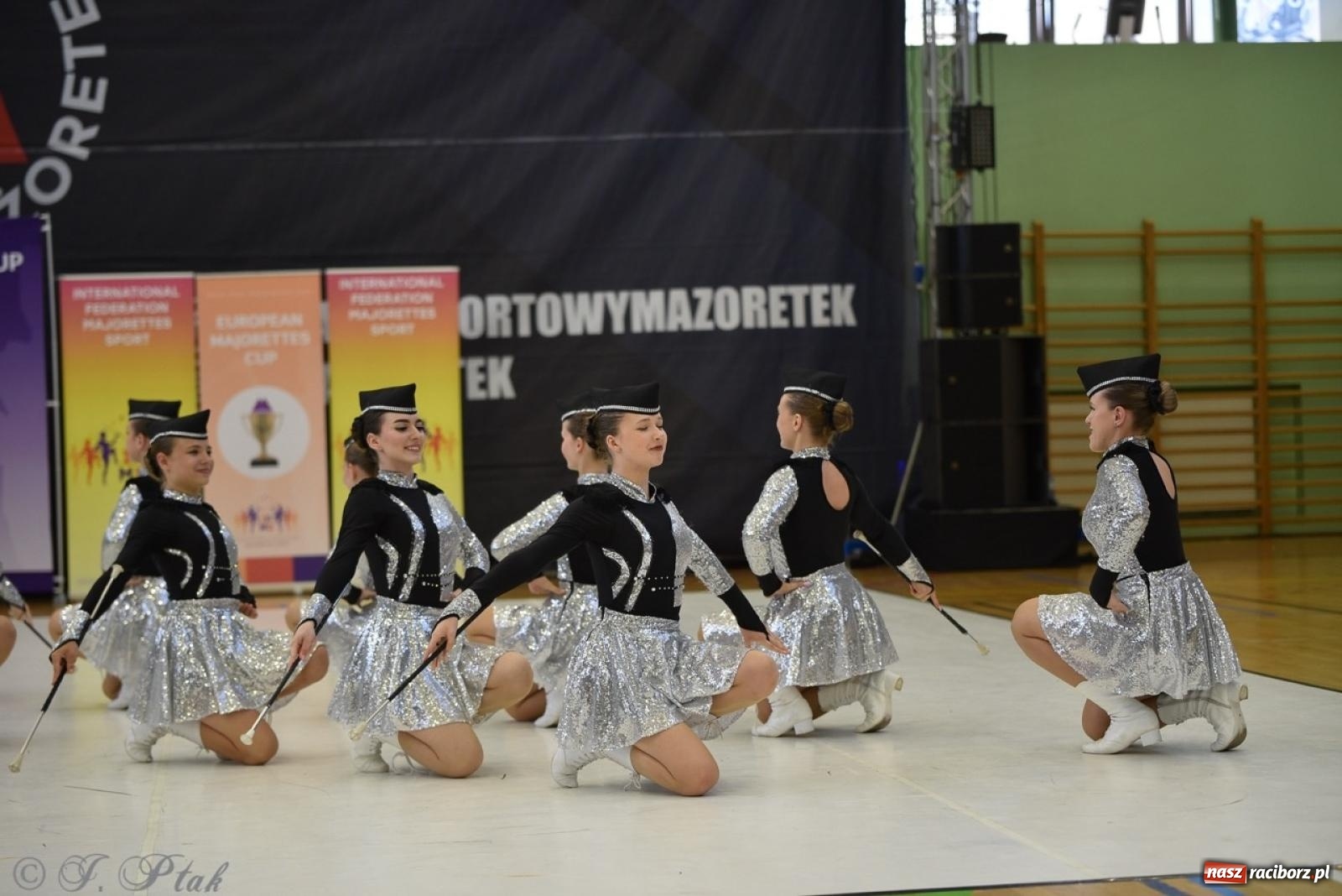 Zdjęcie w galerii na portalu naszraciborz.pl: Trzydniowe święto mażoretek w Raciborzu wiadomości z regionu