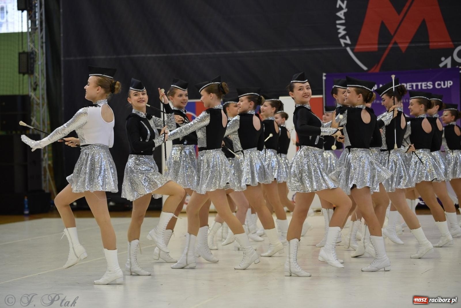 Zdjęcie w galerii na portalu naszraciborz.pl: Trzydniowe święto mażoretek w Raciborzu wiadomości z regionu