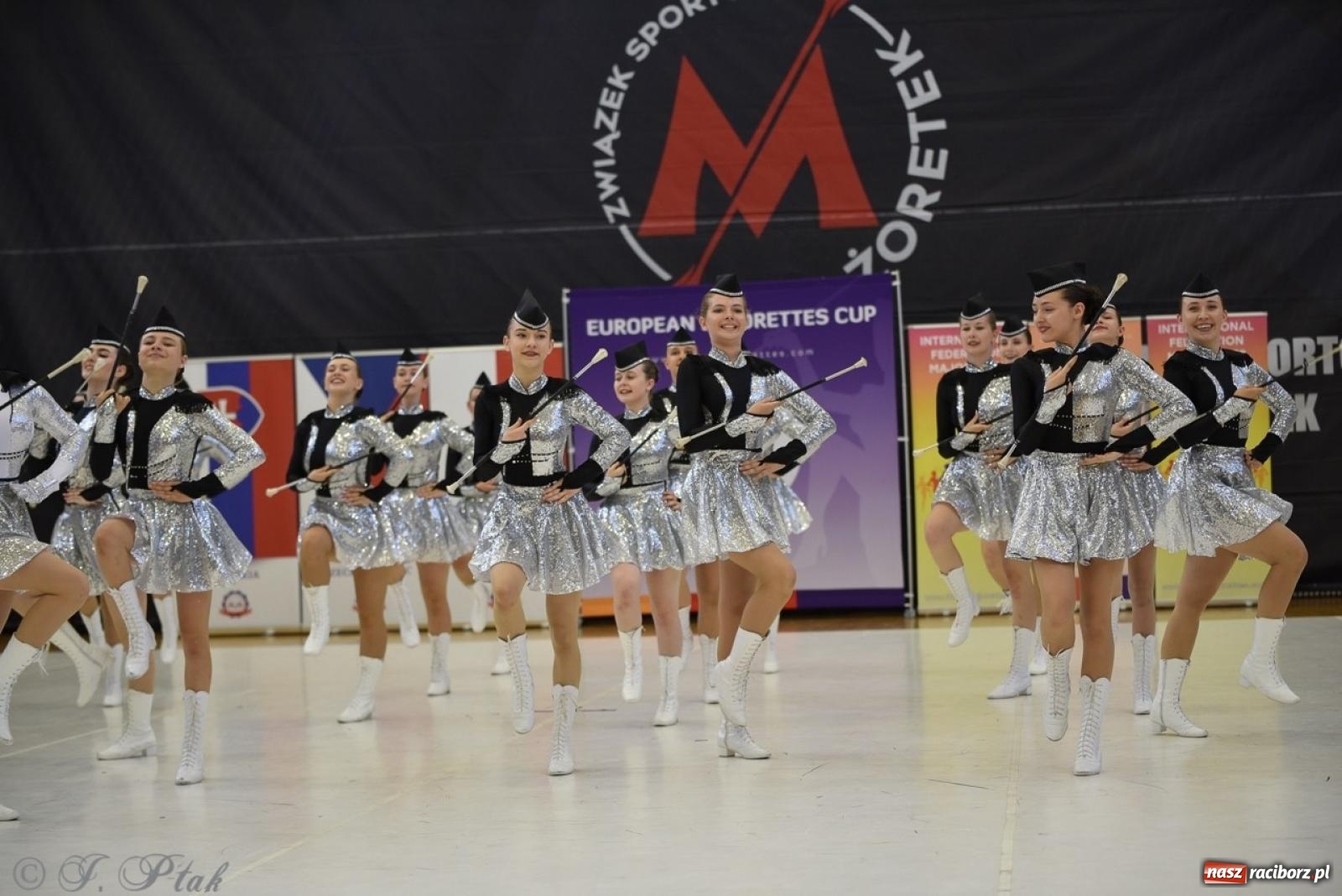 Zdjęcie w galerii na portalu naszraciborz.pl: Trzydniowe święto mażoretek w Raciborzu wiadomości z regionu