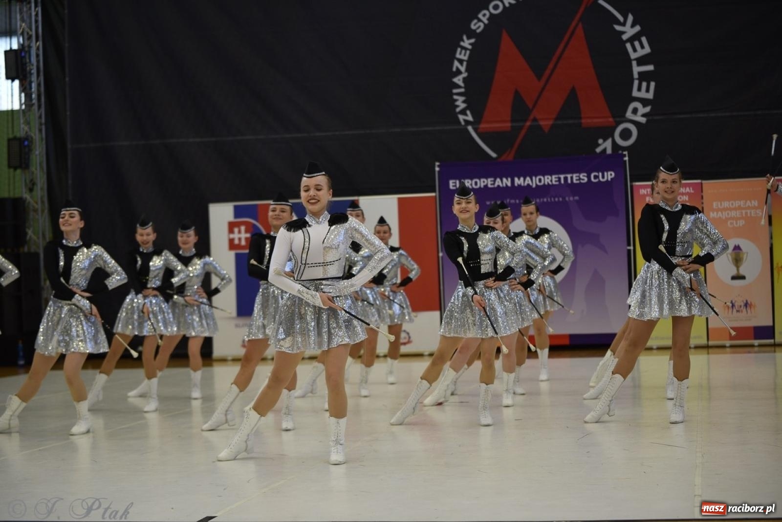 Zdjęcie w galerii na portalu naszraciborz.pl: Trzydniowe święto mażoretek w Raciborzu wiadomości z regionu