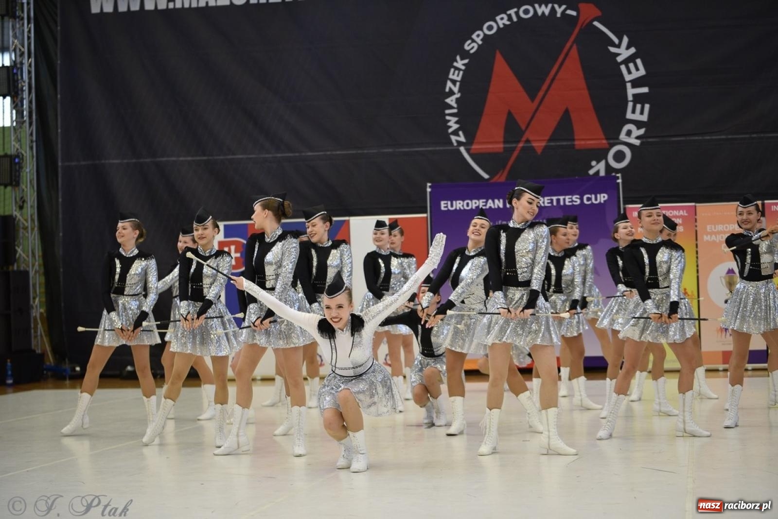 Zdjęcie w galerii na portalu naszraciborz.pl: Trzydniowe święto mażoretek w Raciborzu wiadomości z regionu