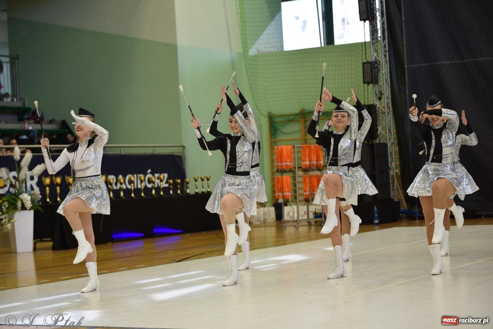 Zdjęcie w galerii na portalu naszraciborz.pl: Trzydniowe święto mażoretek w Raciborzu wiadomości z regionu