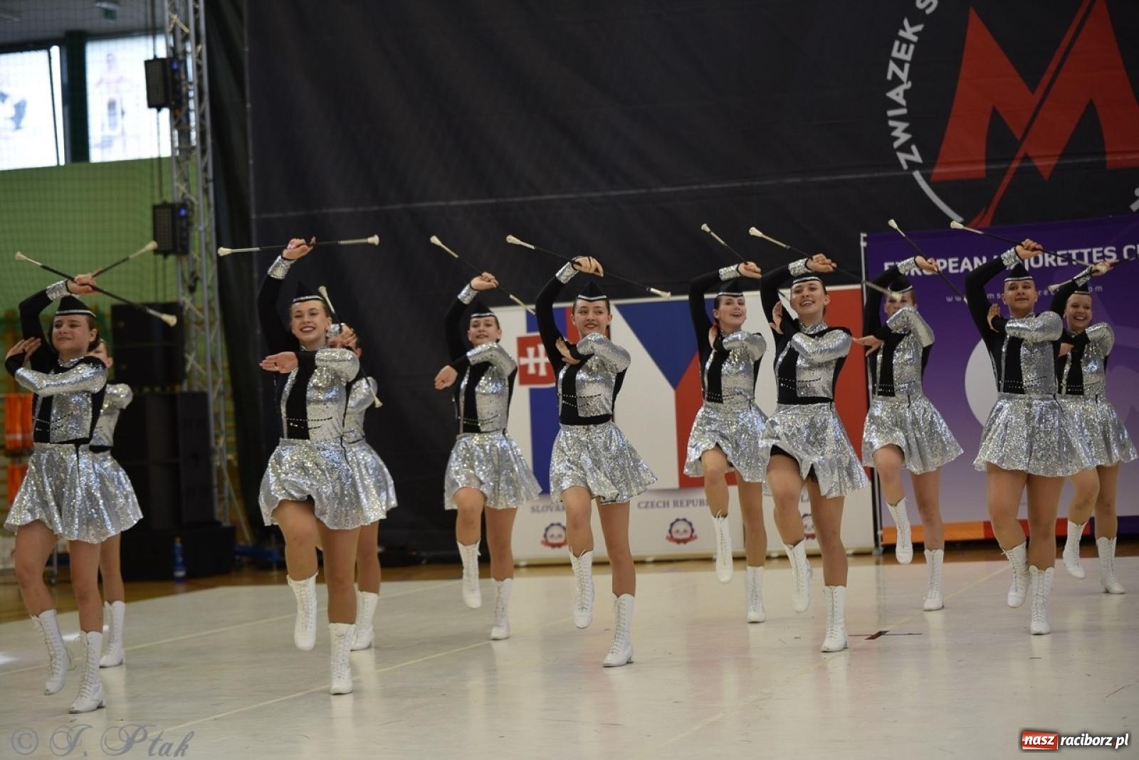 Zdjęcie w galerii na portalu naszraciborz.pl: Trzydniowe święto mażoretek w Raciborzu wiadomości z regionu