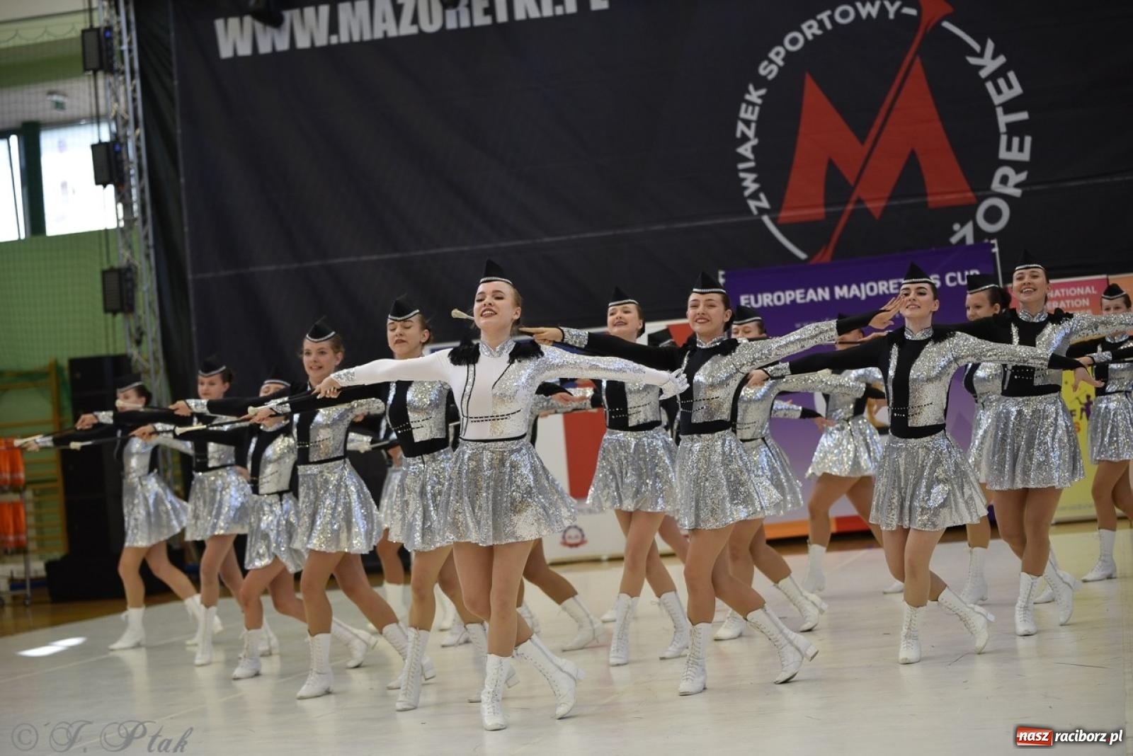 Zdjęcie w galerii na portalu naszraciborz.pl: Trzydniowe święto mażoretek w Raciborzu wiadomości z regionu