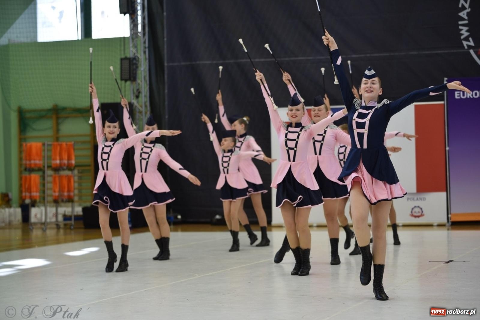 Zdjęcie w galerii na portalu naszraciborz.pl: Trzydniowe święto mażoretek w Raciborzu wiadomości z regionu