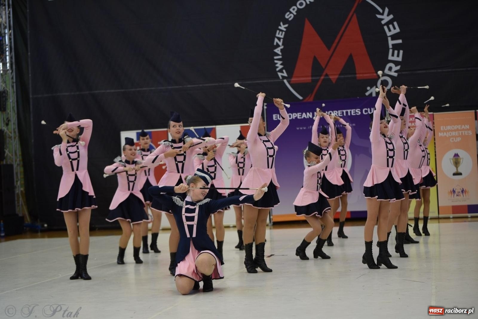 Zdjęcie w galerii na portalu naszraciborz.pl: Trzydniowe święto mażoretek w Raciborzu wiadomości z regionu