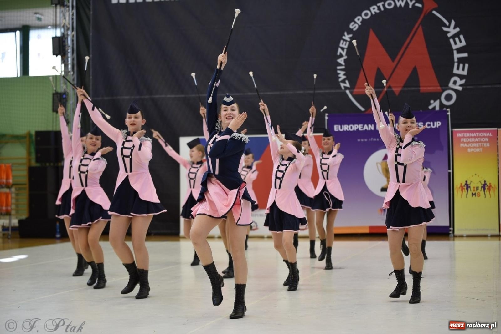 Zdjęcie w galerii na portalu naszraciborz.pl: Trzydniowe święto mażoretek w Raciborzu wiadomości z regionu