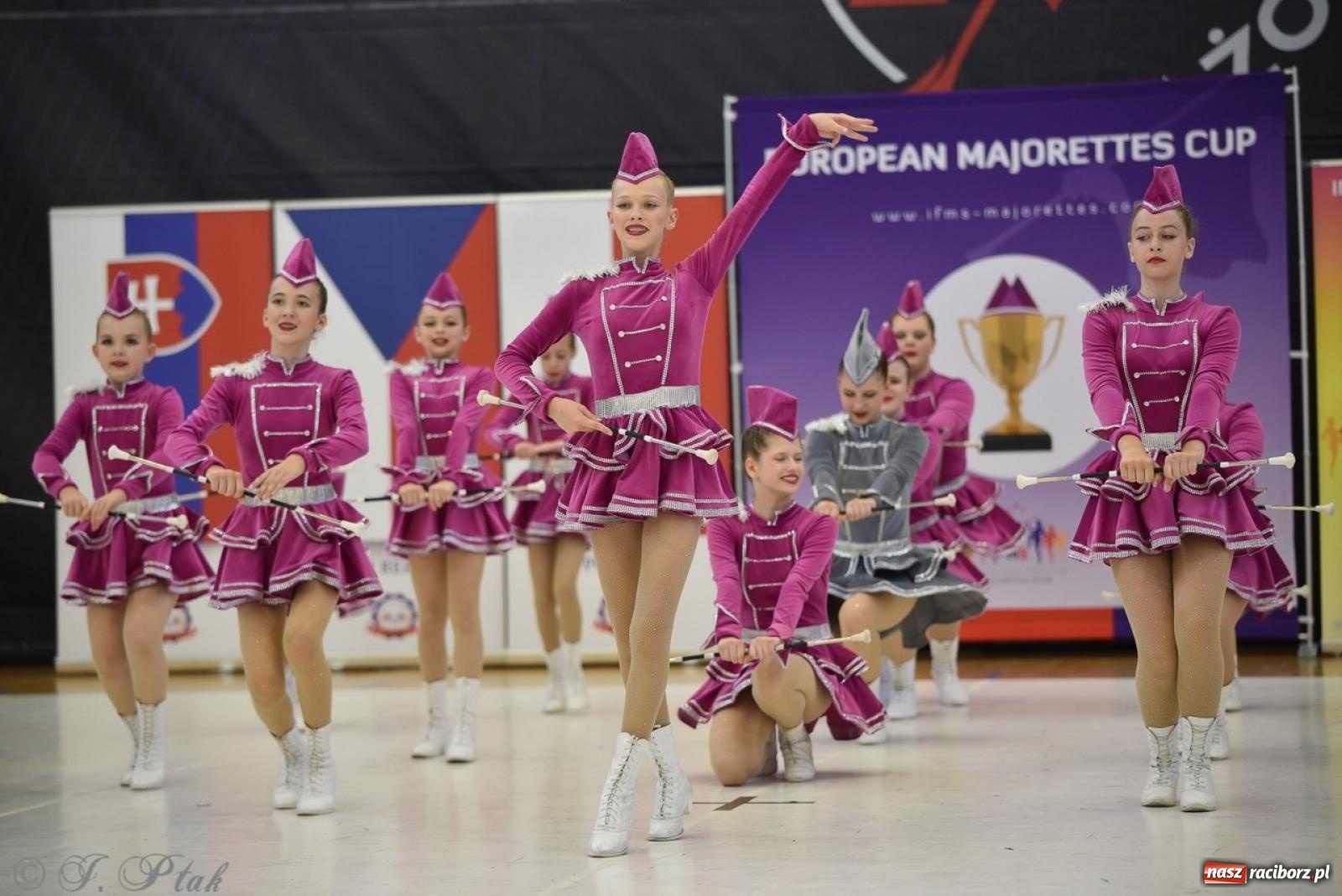 Zdjęcie w galerii na portalu naszraciborz.pl: Trzydniowe święto mażoretek w Raciborzu wiadomości z regionu