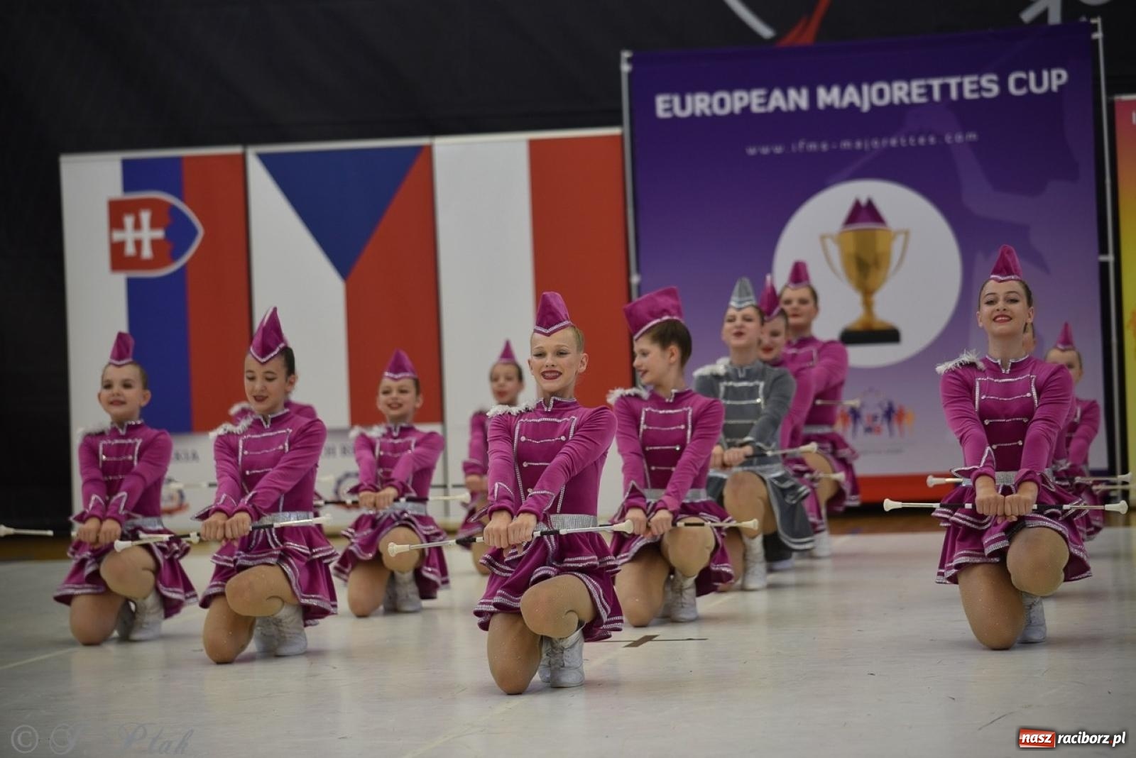 Zdjęcie w galerii na portalu naszraciborz.pl: Trzydniowe święto mażoretek w Raciborzu wiadomości z regionu
