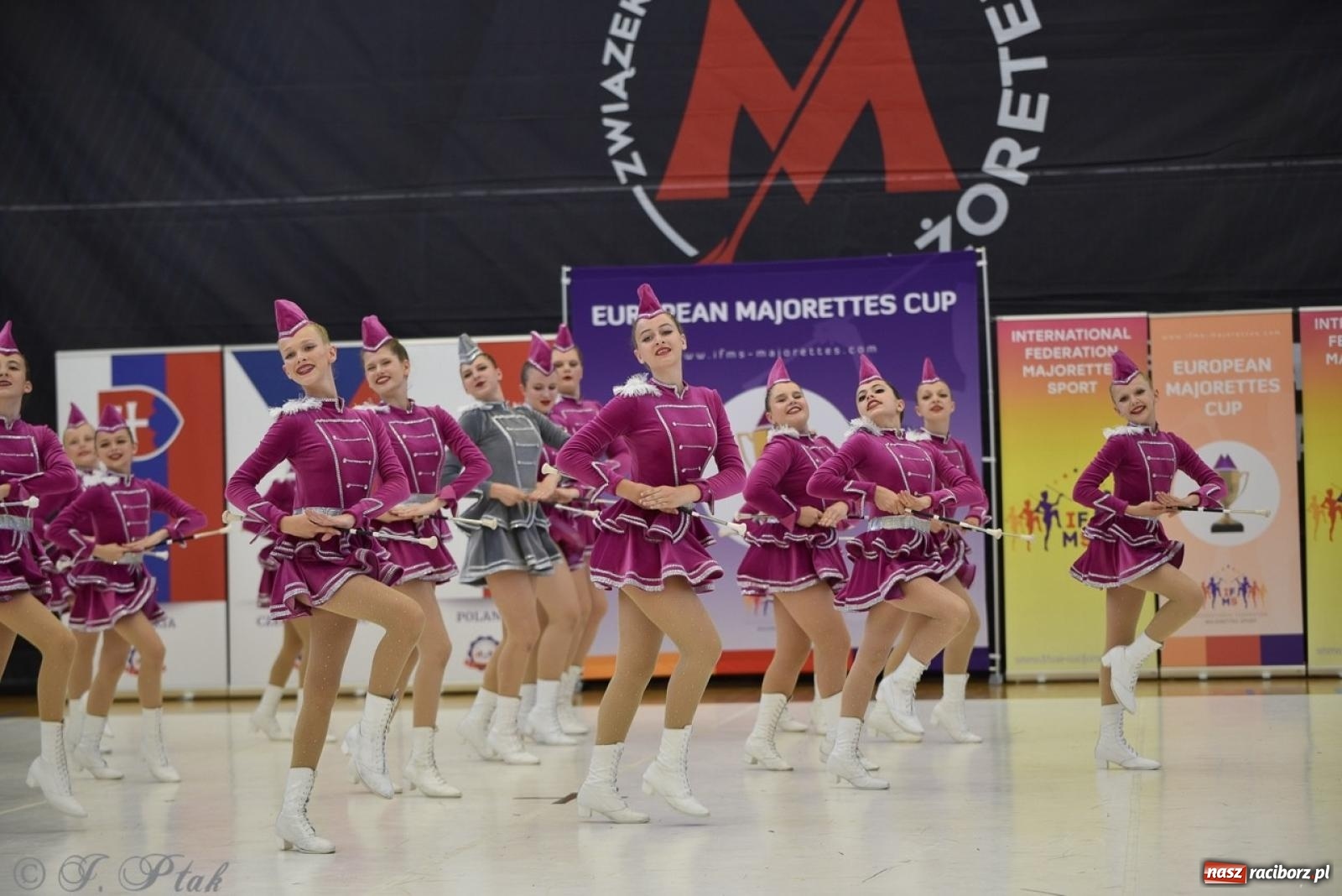 Zdjęcie w galerii na portalu naszraciborz.pl: Trzydniowe święto mażoretek w Raciborzu wiadomości z regionu