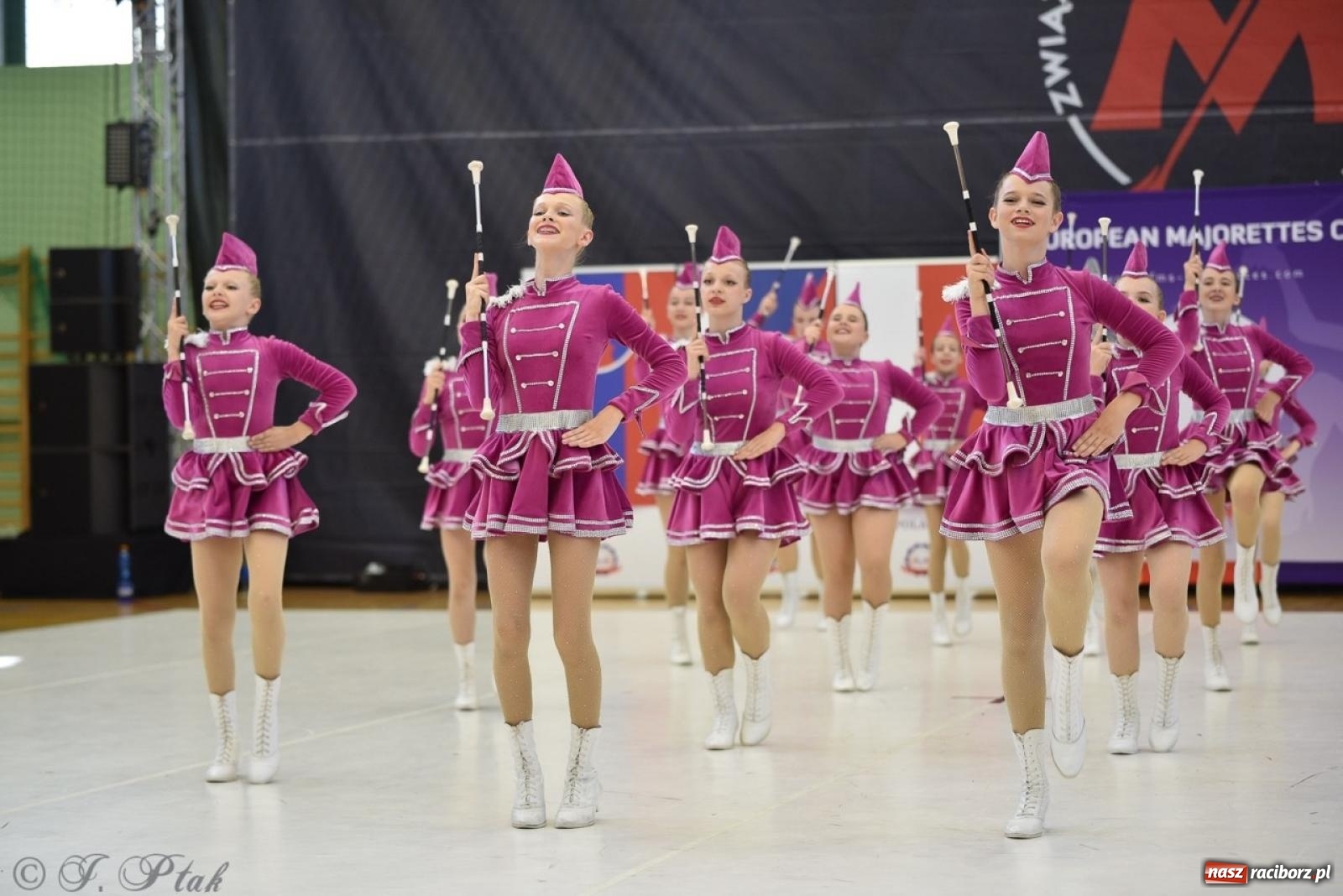 Zdjęcie w galerii na portalu naszraciborz.pl: Trzydniowe święto mażoretek w Raciborzu wiadomości z regionu