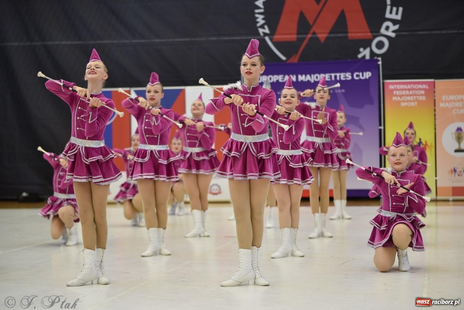 Zdjęcie w galerii na portalu naszraciborz.pl: Trzydniowe święto mażoretek w Raciborzu wiadomości z regionu