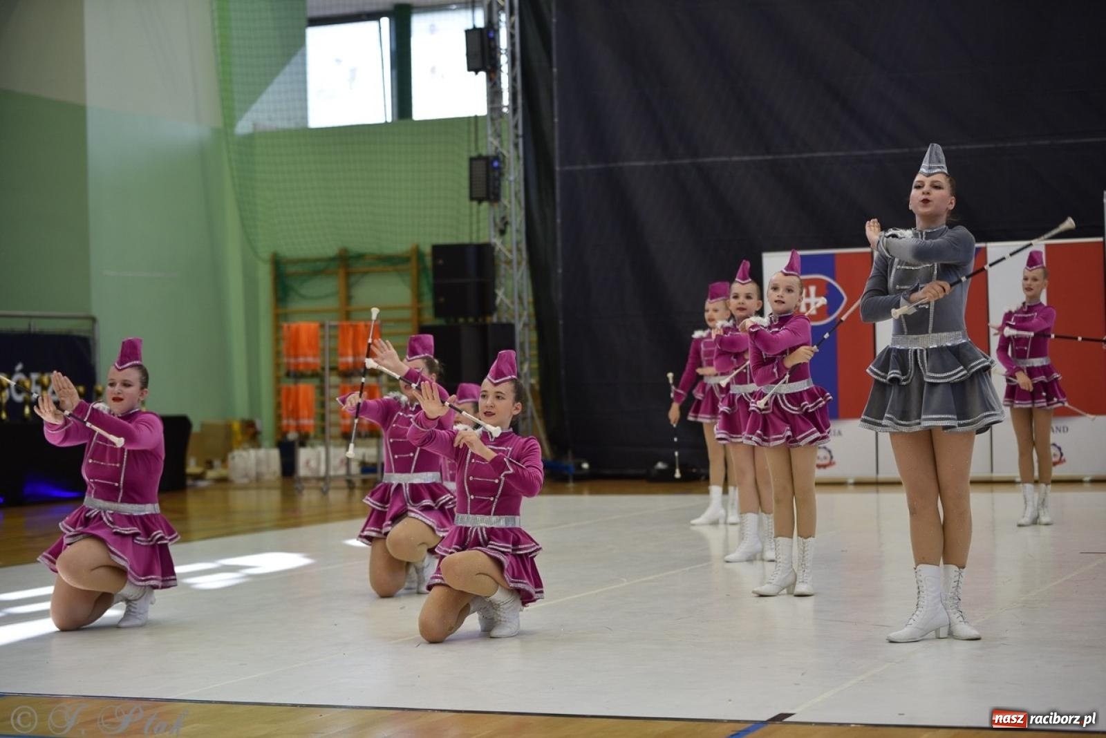 Zdjęcie w galerii na portalu naszraciborz.pl: Trzydniowe święto mażoretek w Raciborzu wiadomości z regionu