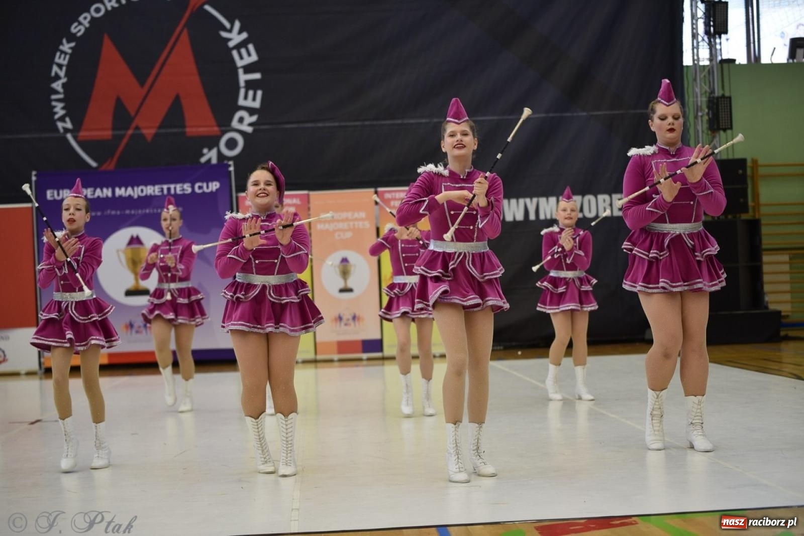 Zdjęcie w galerii na portalu naszraciborz.pl: Trzydniowe święto mażoretek w Raciborzu wiadomości z regionu