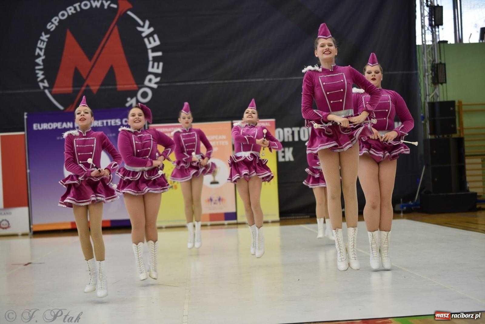 Zdjęcie w galerii na portalu naszraciborz.pl: Trzydniowe święto mażoretek w Raciborzu wiadomości z regionu